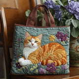 Red Cat Quilted | Handcrafted Bag