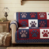 Patriotic Paws | Quilted Sofa Cover