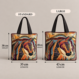 Multicolored Horse Mosaic | Handcrafted Bag