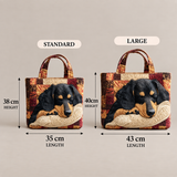 Quilted Teckel | Handcrafted Bag
