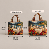 Sheep by the Lake | Handcrafted Bag