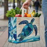 Ocean Breeze | Quilted Shopping Bag