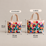 Tulip Garden | Handcrafted Bag