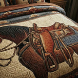Prairie Horse | 3-Piece Handcrafted Bedding Set