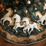 Winter Woodland Collection | Quilted Christmas Tree Skirt
