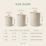 Classic Quilted | Handcrafted Laundry Basket