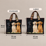 Three Labrador Designs | Handcrafted Bag