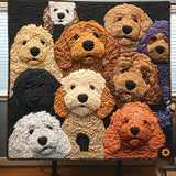Doodle Dog | Quilted Blanket