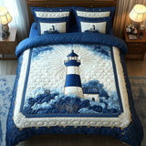 Lighthouse Breeze | 3-Piece Handcrafted Bedding Set