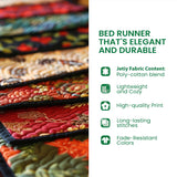Snowy Whispers | Quilted Bed Runner