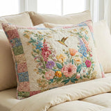 Floral Fields | Quilted Cushion Cover