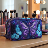 Butterfly Meadow | Quilted Makeup Bag