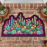 Cactus Garden | Shaped Doormat