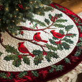 Festive Classics | Quilted Christmas Tree Skirt