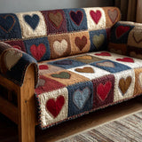Cottage Charm | Quilted Sofa Cover