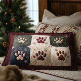 Comfortable Tabbed | Quilted Cushion Cover