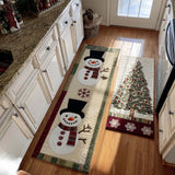 Cosy Cabin Frost | Kitchen Rug