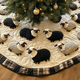 Cosy Flock | Quilted Christmas Tree Skirt