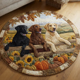Cosy Lab Oasis | Quilted Round Mat