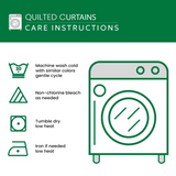 Birch Meadow | Quilted Curtains