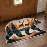 Deer Forest | Shaped Doormat