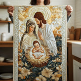 Divine Crèche | Quilted Table Runner