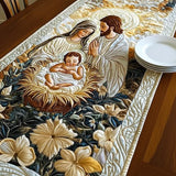 Divine Crèche | Quilted Table Runner