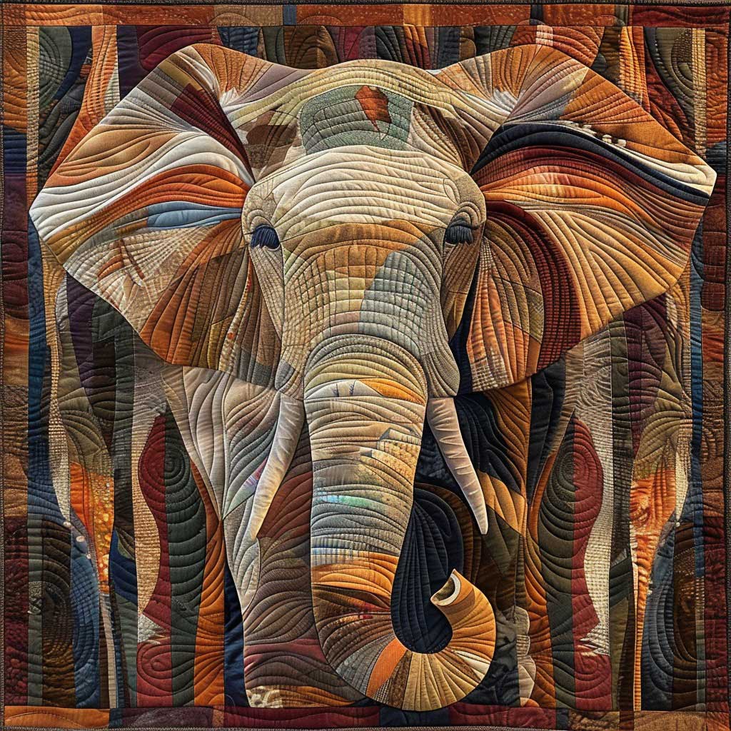 Elephant WM2808104CL | Quilted Blanket