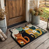 Farmhouse Cat | Shaped Doormat