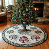 Festive Tree | Quilted Christmas Tree Skirt