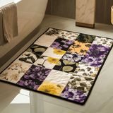 Floral Patchwork Bath Mat | Doormat