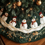 Winter Woodland Collection | Quilted Christmas Tree Skirt