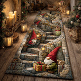 Frosty Gnome Lane | Runner Rug