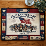 Freedom March GDTONTD145 | Quilted Placemat