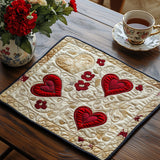Love In Bloom | Quilted Placemat