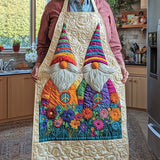 Hippie Gnomes | Quilted Apron