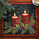 Enchanted Candlelight | Quilted Placemat