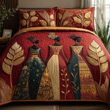 Golden Queens | 3-Piece Handcrafted Bedding Set