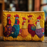 Funky Chicken | Quilted Purse