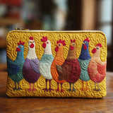 Funky Chicken | Quilted Purse
