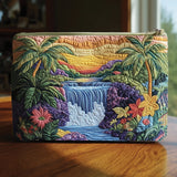 Tropical Beach | Quilted Purse