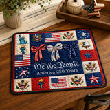 Americana Ribbon Bow | Quilted Placemat