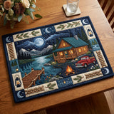 Lakeside Cabin | Quilted Placemat