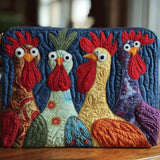 Cheerful Chicken | Quilted Purse