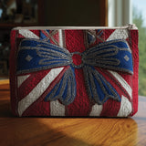Patriotic Bow | Quilted Purse