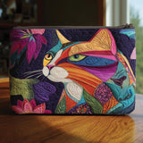 Whimsical Cat | Quilted Purse