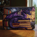 Library Dragon | Quilted Purse