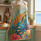 Turtle | Quilted Apron