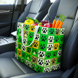 Paw Parade | Quilted Shopping Bag