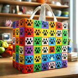 Paws of Love | Quilted Shopping Bag